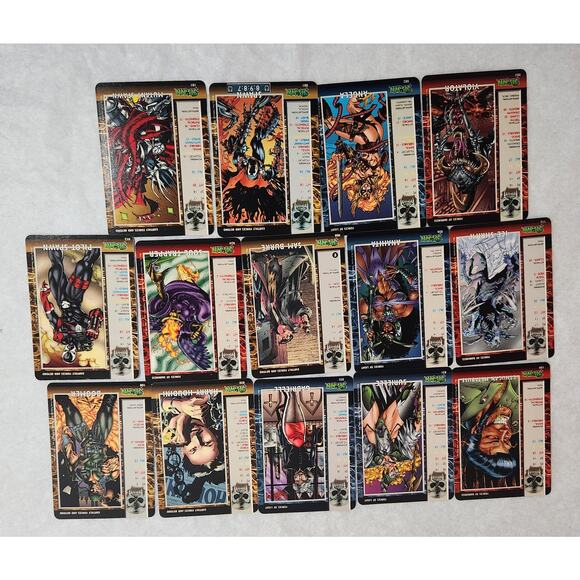 Spawn Vintage Power Cardz 50 Card Starter Deck 1995 New Open Box - Picture 4 of 5